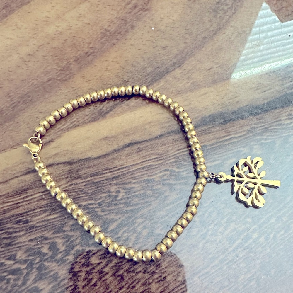 tree charm bracelet